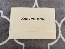 Authentic Louis Vuitton Dust Bag Envelope Flap Style 15x10.5  Medium 1Piece 