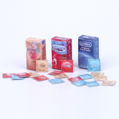 helena realistic sex doll 1Set 1:12 Scale Dollhouse Miniatures Lot Condom TT Model Sex Bedroom  Decorate