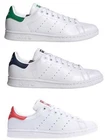 Adidas Stan Smith (M20324) (M20325) (M20326) Leather Unisex White Sneakers NEW NIB
