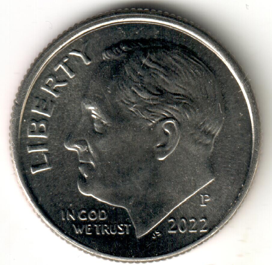 USA - 2022P - Roosevelt Dime - #1601 | eBay