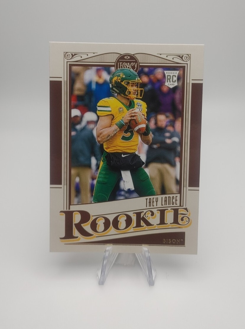 TREY LANCE  2021 Panini Legacy Rookie Card RC #144 San Francisco 49ERS