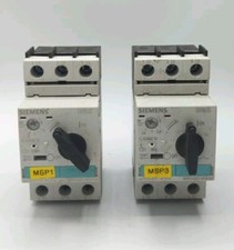 *2 PIECES* SIEMENS 3RV1021-4AA10 + SIEMENS 3RV1021-1FA10