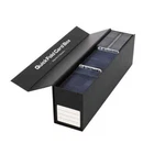 BCW Trading Card Storage Box Quick Fold Box- Magnetics Closure & Fits Top Loader