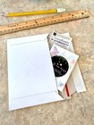 ACEO/ATC Original Acrylic Mini Painting "In a Rush" Signed Art 3.5x2.5 — photo 5