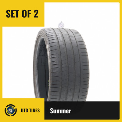 Set of (2) Used 315/30R22 Pirelli P Zero PZ4 1 107Y - 6.5/32