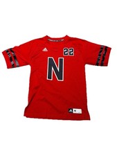 Nebraska Cornhuskers Adidas Alternate Red Football Jersey Rex Burkhead Men’s M