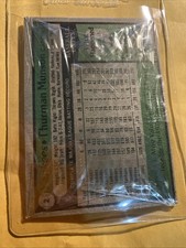 1979 Sealed Burger King Pack Thurman Munson Showing