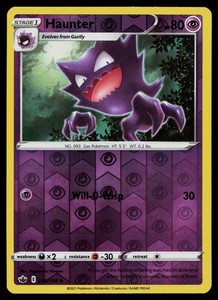 Haunter 056/198 Chilling Reign Reverse Holo