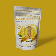 Cherie Sweet Heart Certified Organic Golden Milk Latte 8 oz ~9/16/2026