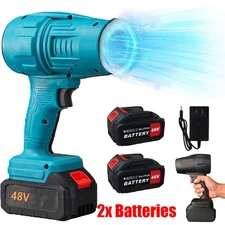 Turbo Blower Cordless Super Power Mini Air Duster For Car Drying Cleaning Fan US