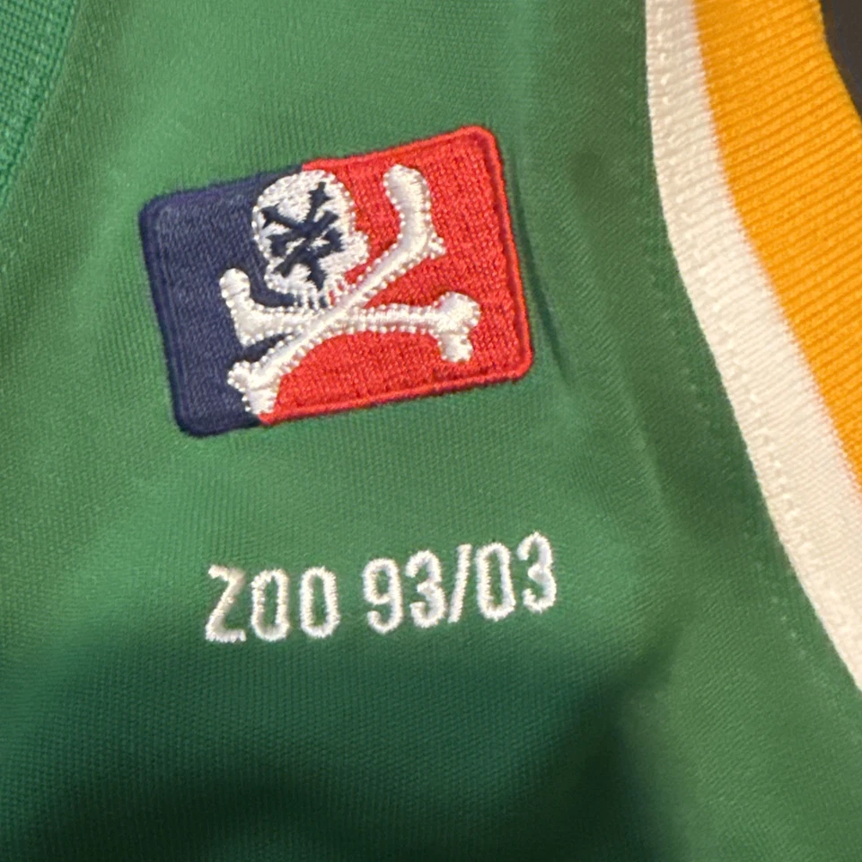 Camiseta de basquete masculina Zoo York grande cinza skatista skate inquebrável quase perfeita  - Imagem 4 de 4