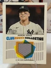 2026 Topps Heritage AARON JUDGE Clubhouse Collection Game Used Jersey Relic card