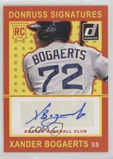 2014 Panini Donruss Signatures Xander Bogaerts #XB Auto uk2