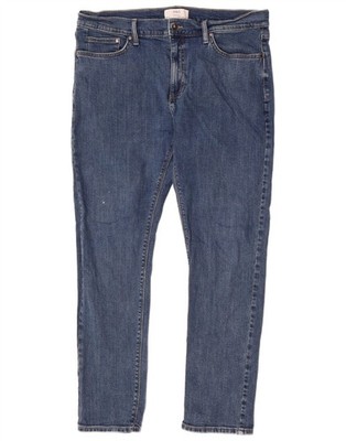Marks & Spencer Herren Slim Jeans W36 L31 Blau Baumwolle AG18