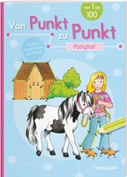 ZahlenräTsel Kinderbuch 1-100, Malbuch Ponyhof, Von Punkt Zu Punkt