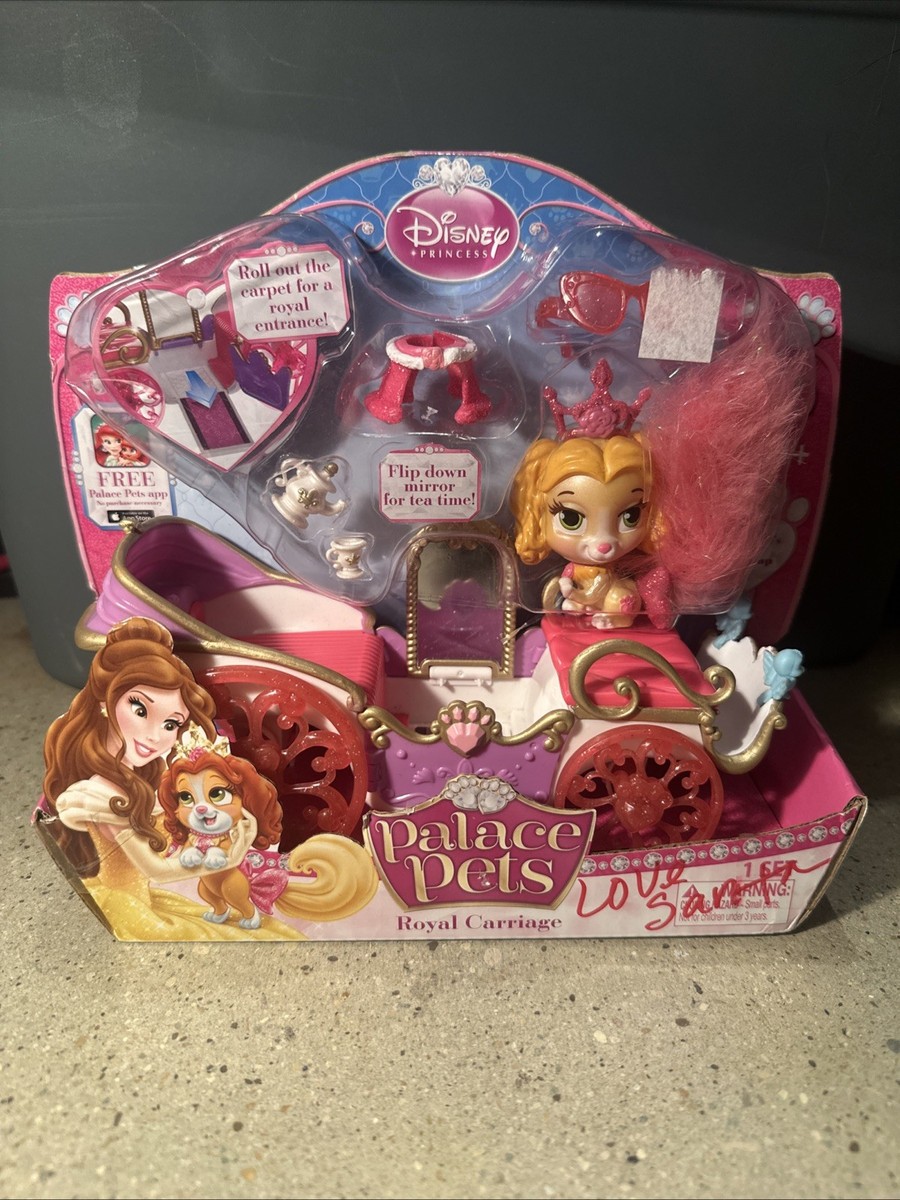 2013 Disney Princess Palace Pets - Belle & Teacup Royal Carriage