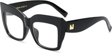 Square Oversized Glasses Frame Eyewear Women B2475