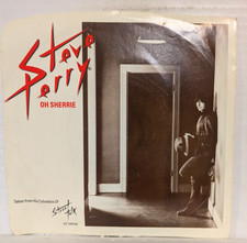 45 ~Steve Perry: "Oh Sherry / Don't Tell Me Why You're Leaving" 1984 (EX)
