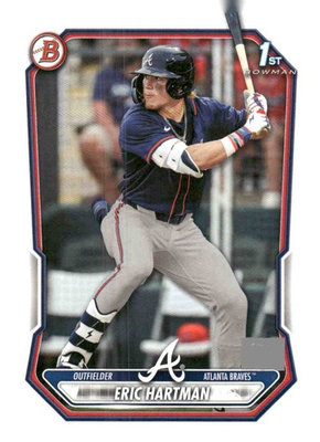 #ad 2026 Bowman #BP 102 Eric Hartman 1st Bowman $0.99
