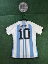 Adidas Lionel Messi Argentina 2022 Home Authentic Player Jersey HF2157 Sz Large