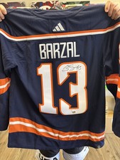 Mathew Barzal Autographed Jersey Fanatics Under Wraps Fisherman Logo 🔥 
