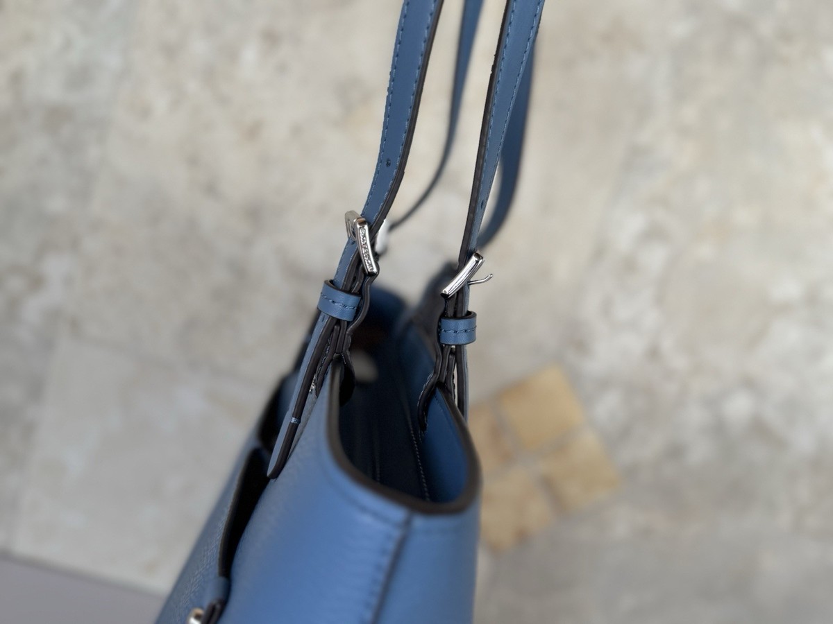 Michael Kors Jet Set Travel MD Double Pocket Tote Shoulder Bag