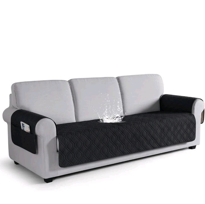 Quilted Sofa Cover Waterproof Nonslip Couch Loveseat Slipcover Pet Protector Mat