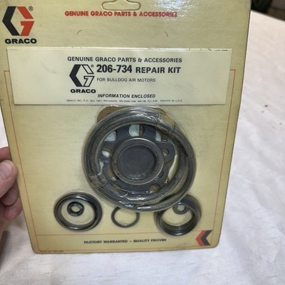 New Old Stock Graco 206-734, Repair kit for Bulldog air motor