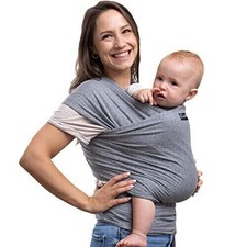 CuddleBug Baby Wrap Sling Carrier Newborns Toddlers up to 36 lbs Hands Free