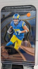 2023 Panini Select Puka Nacua #224 Los Angeles Rams Rookie Football Card Club Lv. rookie card picture