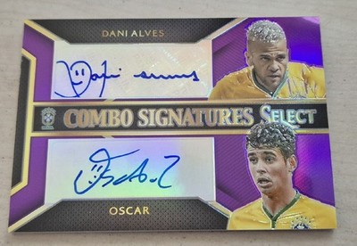 ALVES - OSCAR, LIMITED 4/4, COMBO SIGNATURES, PRIZM SELECT 2015-2016