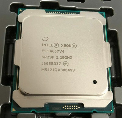 Intel Xeon E5-4667 V4 45 MB 2.20 GHz CPU 18 Cores , 36 Threads 135 W