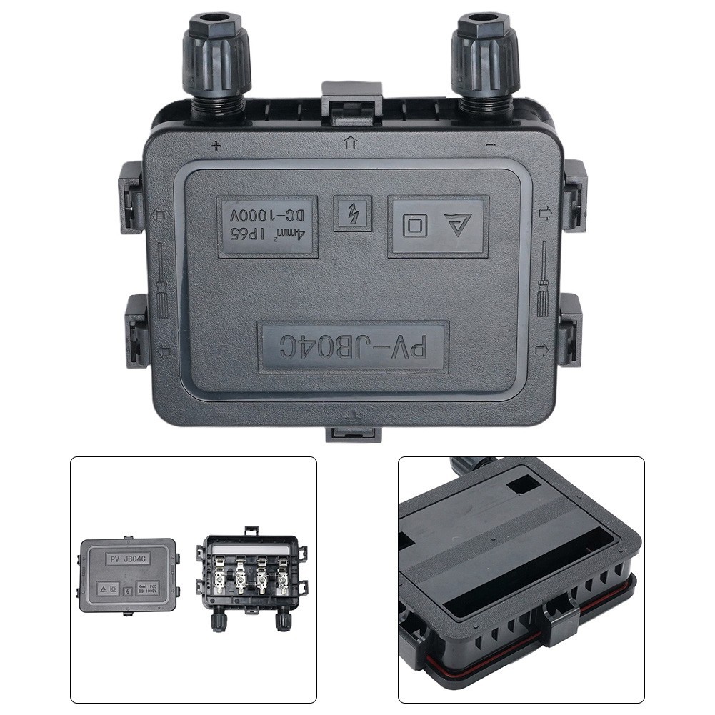Off-Grid Solar Panel Junction Box Terminal Blocks PV Junction Box