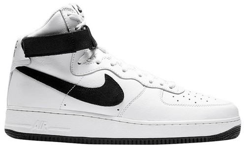 1980s Nike Air Delta Force Hi Tops Vintage White Blue Men display picture 1