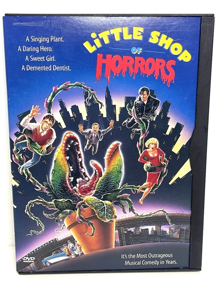 Little Shop Of Horrors (DVD, 1986, Rick Moranis, Steve Martin, John Candy, OOP) - Image 4 of 4