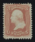 CKStamps: US Stamps Collection Scott#65 3c Washington Mint H OG