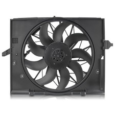 Engine Cooling Fan Assembly, Cooling Radiator Fan Replacement for BMW E60 525