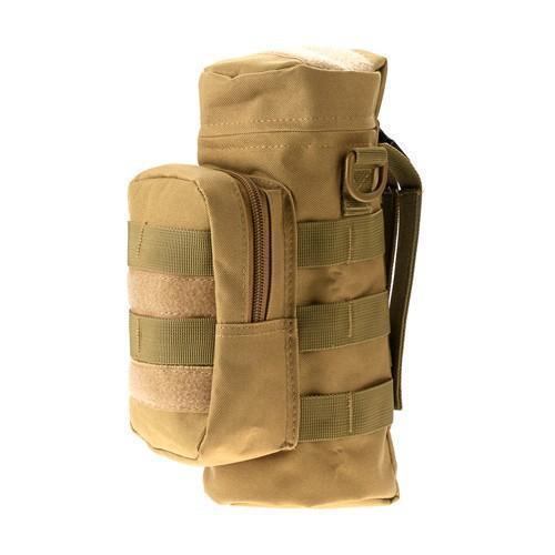 Tactical Hiking Outdoor  Water Bottle Pouch Holder Kettle Gear Molle Pack Bag US