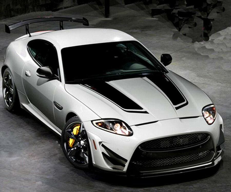 Car Hood Bonnet Sticker Decoration Racing Sports Vinyl Decals Stripe Graphics