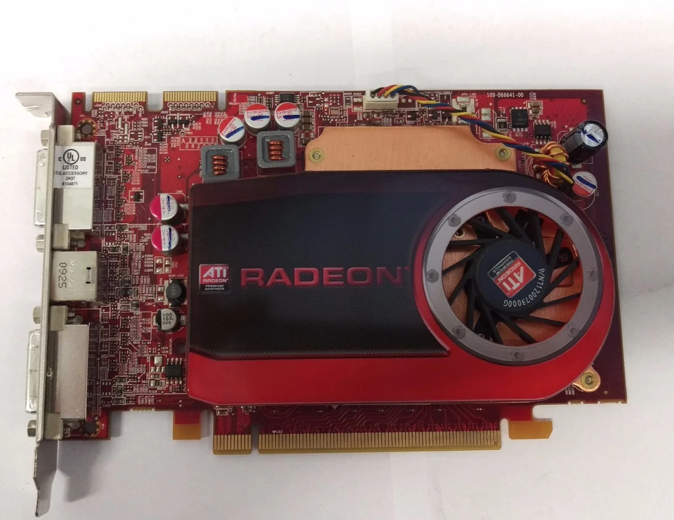 Dell M639J 0M639J ATI Radeon HD 4670 512MB GDDR3 128-Bit PCIe x16 Video Card - Image 2 of 3