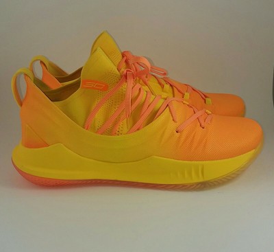 steph curry shoes orange