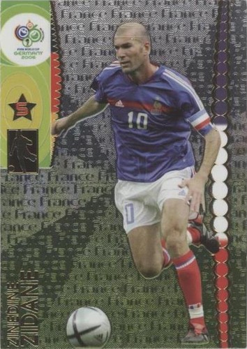 FT Champs France World Cup 2006フィギュア　ジダン FIFA Ft Champs France World Cup 2006 Figure Zidane World Soccer