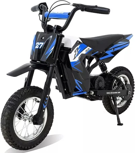 RCB R9X Kinder Motorrad 36V 300W 4Ah Elektromotorrad Kinderfahrzeug Blau 25KM/h - Bild 1 von 6