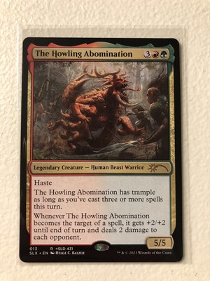 The Howling Abomination NON FOIL Phyrexia All Will Be One MTG Street Fighter