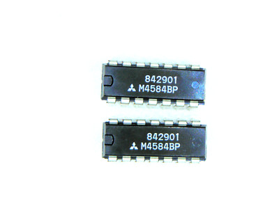 M4584BP  ''Original'' Mitsubishi  14P DIP CMOS  IC  2  pcs