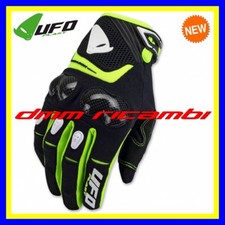 Guanti UFO PLAST REASON CARBON Tg.M Moto Cross Enduro Bici DH MTB BMX GU04420