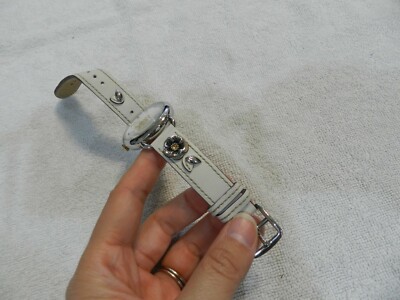 COACH コーチ 14503079 DELANCEY デランシー Coach Women's Delancey White Leather Strap Watch 14503079 NO