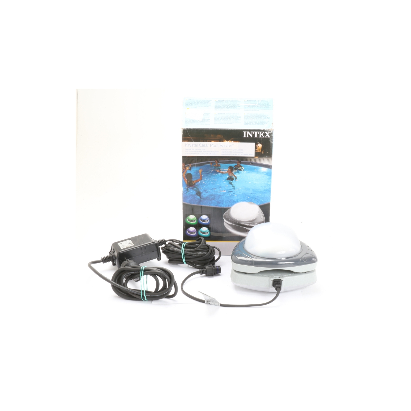 Intex Imán Led Piscina Luz, 12V + Defectuoso (247733)