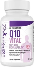 Divine Health Dr. Colbert MD Q10 Vital 100mg CoQ10 Riboflavin Thiamine 60 Caps