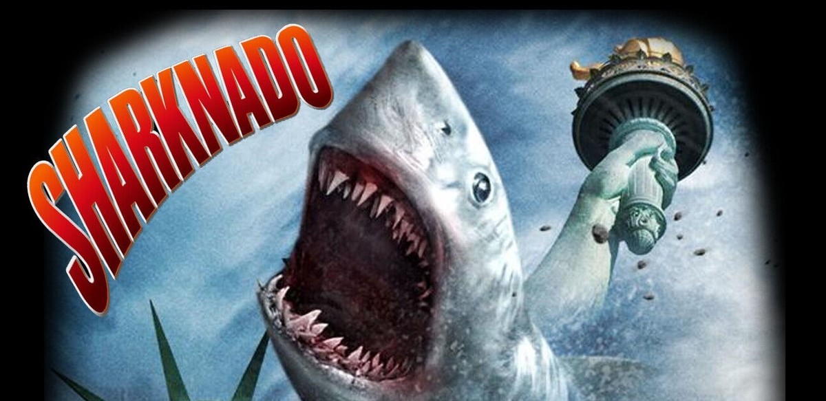 Sharknado T-Shirt Sizes S 5XL Sci-Fi Comedy Disaster Movie